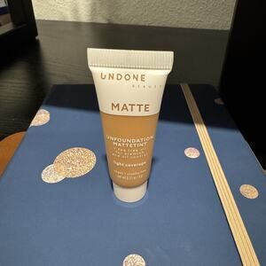 Undone Beauty Unfoundation Matte Tint Light Coverage #452 Praline Medium 0.31 Oz